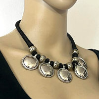 Tribal Boho Gypsy Naga Handmade Choker Pendant Necklace Gift Women Jewelry