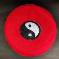 Ethnic Tibetan Yin & Yang Embroidery Red Unisex Adult Sherpa cap HAT Nepal