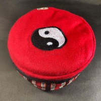 Ethnic Tibetan Yin & Yang Embroidery Red Unisex Adult Sherpa cap HAT Nepal