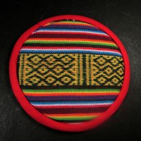 Handmade 15 cm Bhutani Fabric singing bowl cushion mat Nepal