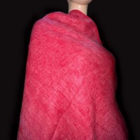 Himalayan Yak Wool Blend Throw reversible stole shawl scarf wrap Nepal