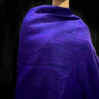 Himalayan Yak Wool Blend Throw reversible stole shawl scarf wrap Nepal