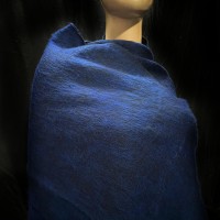 Himalayan Yak Wool Blend Throw reversible stole shawl scarf wrap Nepal