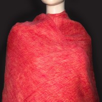 Himalayan Yak Wool Blend Throw reversible stole shawl scarf wrap Nepal