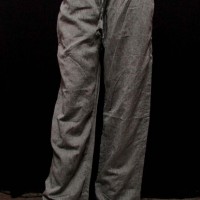 Handloom COTTON Gray summer festival Hippie Unisex PANT Trouser Nepal