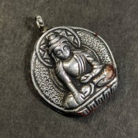 Lord Buddha Peace Pray Meditation Yoga Amulet Unisex Pendant Nepal Jewelry