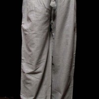 Handloom COTTON Plain Gray summer elastic Unisex PANT Trouser Nepal